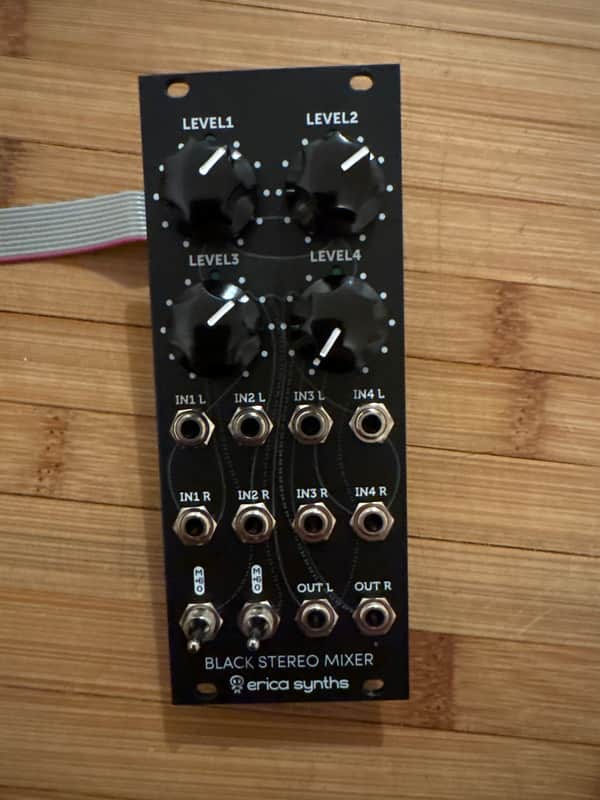 Erica Synths Black Stereo Mixer V3