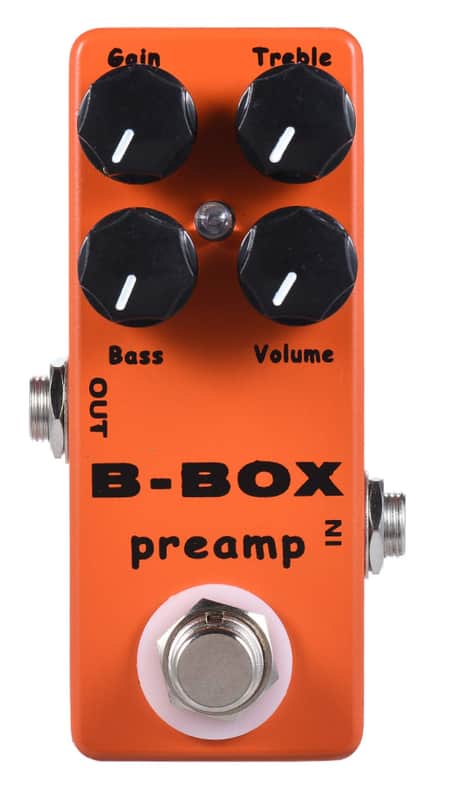 Mosky Audio B-Box Preamp Pedal Electric Guitar Effect with Overdrive Function (Price includes the import duty for US buyer) image 1