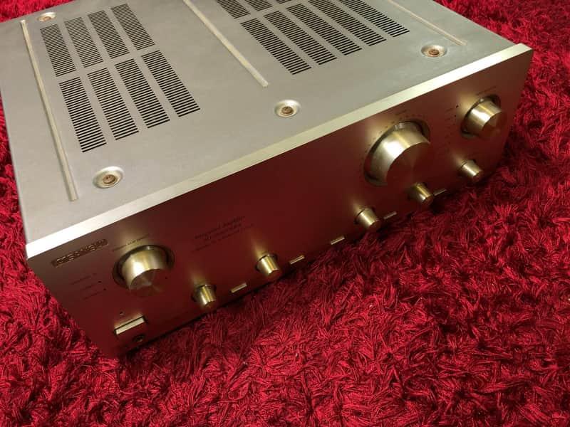 Sansui AU-α607NRA Integrated Amplifier Gold Victor SX-500 DOLCE II Speaker Pair image 1
