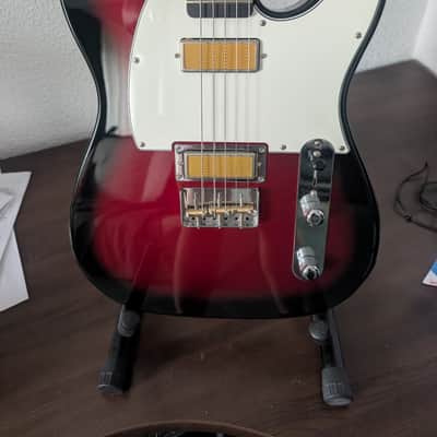 Fender Telecaster with Q pickups Gold Foils - Candy Apple Burst image 6