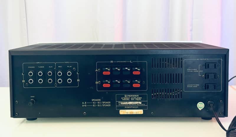 🚀🚀🚀 Vintage Pioneer SA-7600 Integrated Amplifier - Serviced +