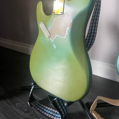 Fender The Strat + Precision Special Bass 1980 Lake Placid Blue image 3