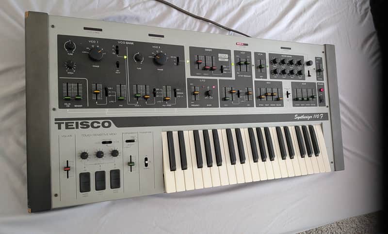 Teisco Synthesizer 110F True Vintage Analog Monophonic Synth S110F || MIJ 1979 || Minty || Pro Serviced || Very Rare || Kawai image 1