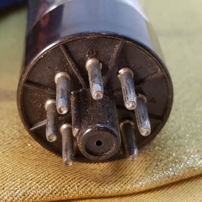 Mullard 1% Tight Matched Pair (2) EL34 6CA7 dual getter tNOS AT1000 TESTED Vacuum Tubes Blackburn Xf2 brown base Power Pentode 1962-1968 image 22
