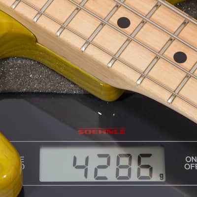 Music Man USA Stingray 4 2EQ TLG - Translucent Lime Green MN image 12
