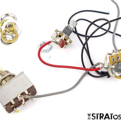 Fender Squier Vintage Mod Baritone Jazzmaster POTS & 3 WAY SWITCH Guitar Parts image 2