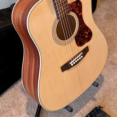 New Guild D-240E Dreadhnaught Westerly Collection , Pro Setup With Deluxe Gig Bag Ships Worldwide image 7