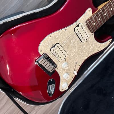 Fender Big Apple Stratocaster with Rosewood Fretboard 1997 - 2000 - Candy Apple Red image 3