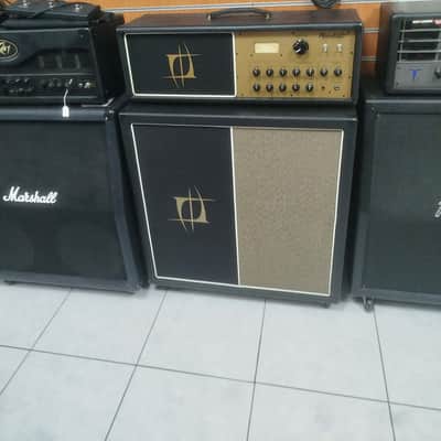 Randall NB King 100 Nuno Bettencourt Signature 2-Channel 100-Watt Tube Guitar Amp Head 2000s - Black with Gold Panel image 4