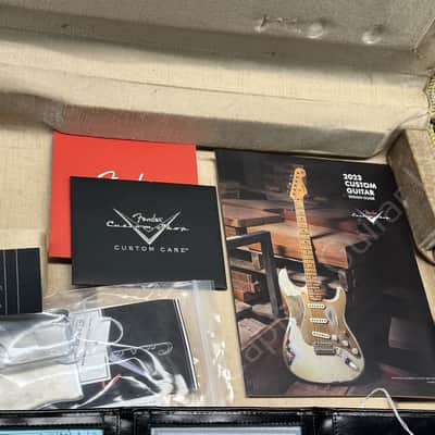 2023 Fender Custom Shop - 61 Tele NOS MBD - Olympic White - ID 5702 image 22
