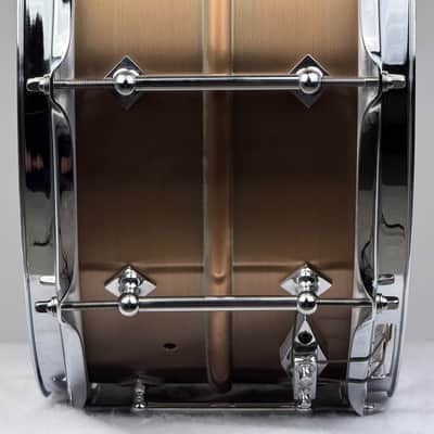 Craviotto 7x14" AK Masters Bronze Snare Drum image 10