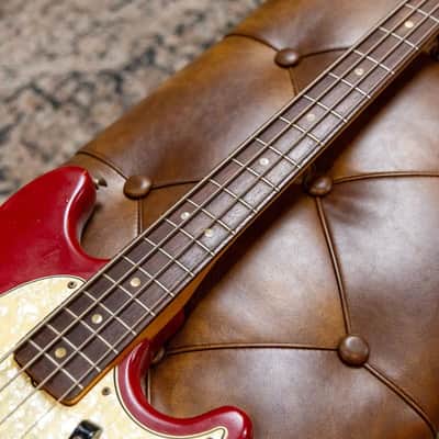 Fender Mustang Bass 1966 4 String Electric Bass Vintage Original 1966 image 2