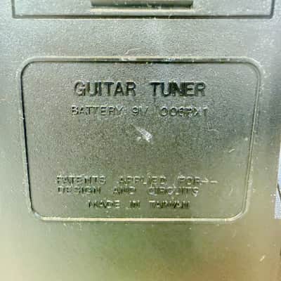 Banana BT-2 Quartz Guitar Tuner – Analog Needle, 440Hz Calibration, 1/4" Input 1980's image 6