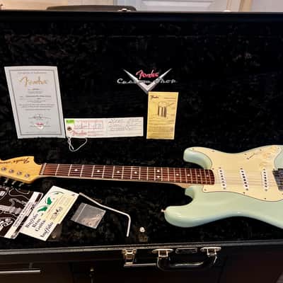 Fender Custom Shop Stratocaster Pro Closet Classic 2006 – Sonic Blue – Fat '50s Pickups – Model 1106 image 1