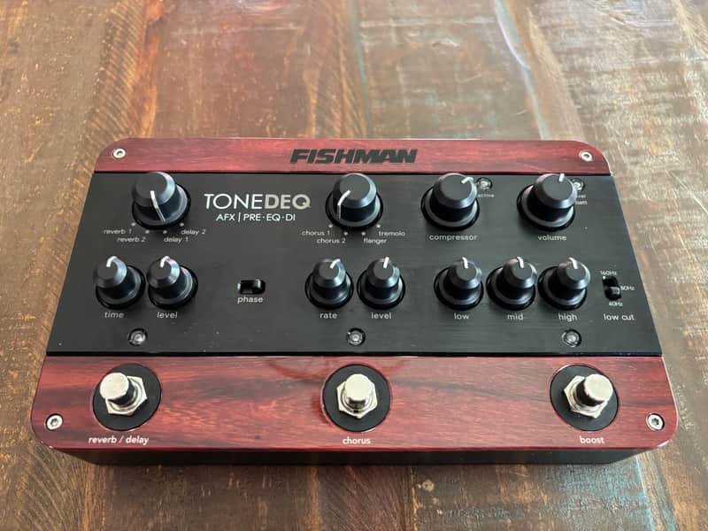 Fishman ToneDeq AFX Preamp EQ and DI with Dual Effects 2010s - Standard