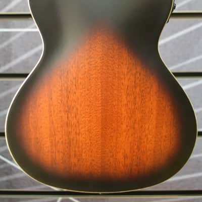 Kala Archtop Tobacco Burst Satin Tenor Ukulele image 2