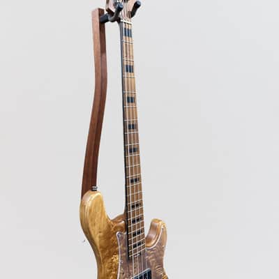 Cort GB-Modern 4 String Electric Bass Guitar - Open Pore Vintage Natural image 5