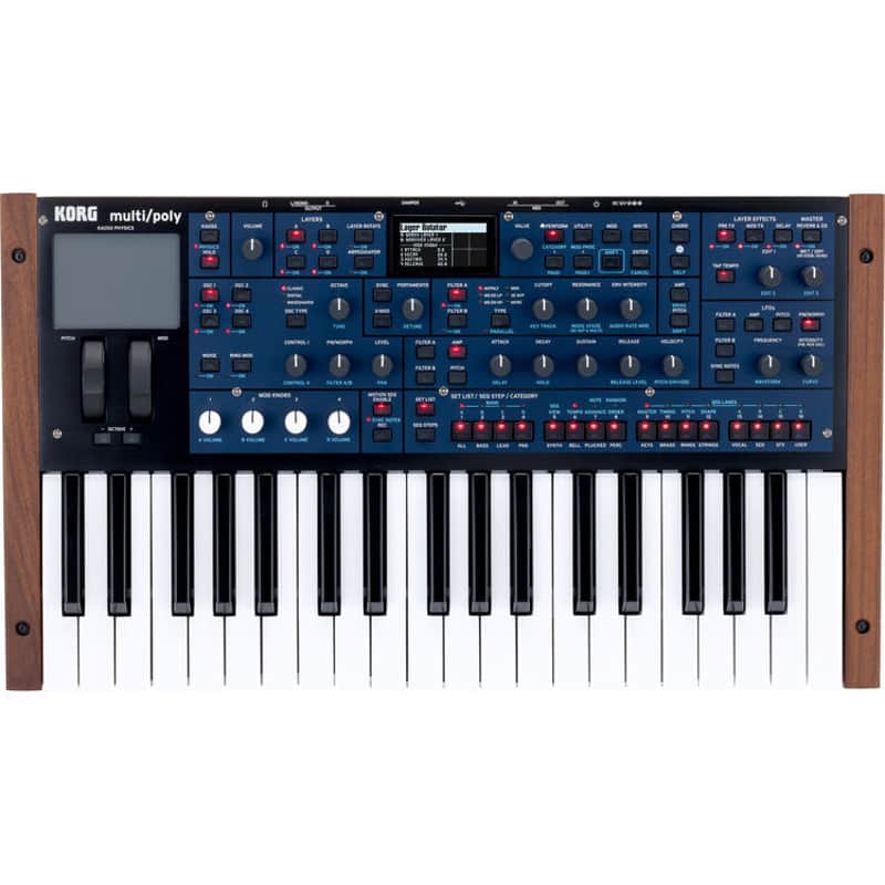 Korg Multi/Poly Analog-Modeling Synthesizer 37 key image 1
