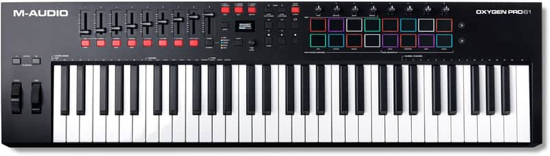 M-Audio Oxygen Pro 61 - 61-Key USB MIDI Performance Controller image 1