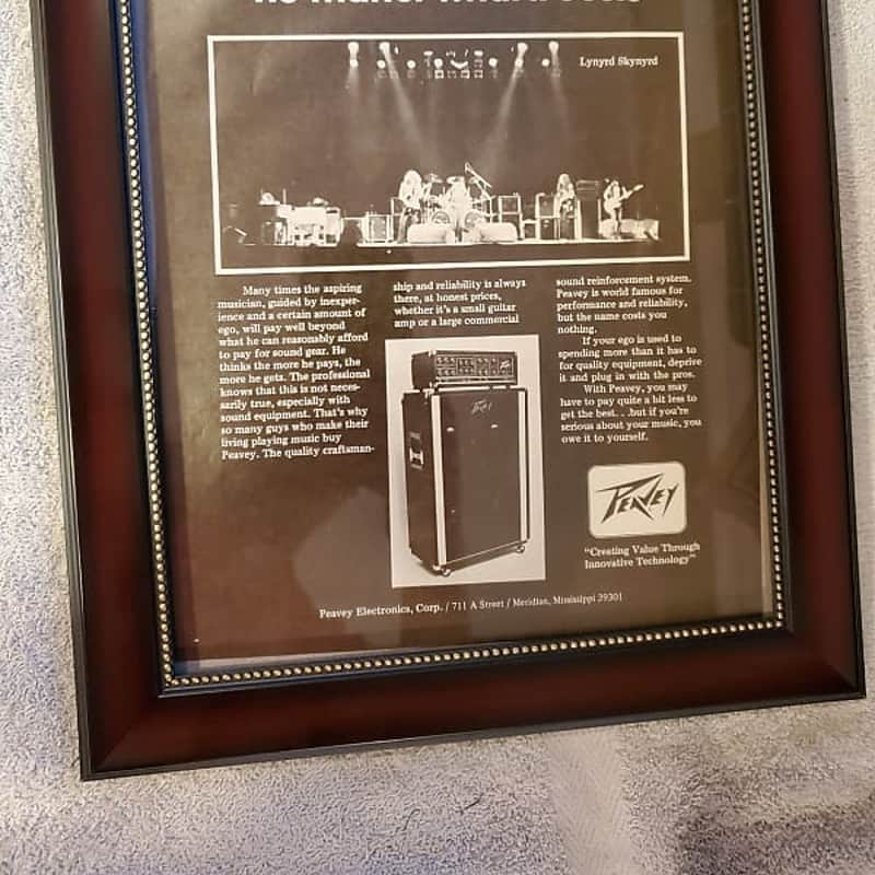 1977 Peavey Lynyrd Skynyrd Black & White