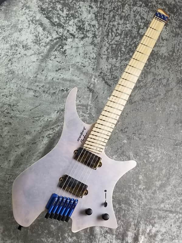 Strandberg Boden J6 Standard Poplar Burl【Pale Blue White】 Made