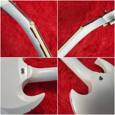 Burny RSG-60 '63 Revival Series - SG Standard - 1988 - White - Original VH-3 Pickups - Made In Japan MIJ image 13