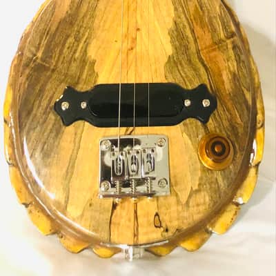 3 string Turtle shell slide guitar image 3