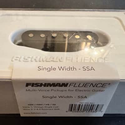 Fishman Fluence SS Single Width PRF-SSS-BA1 Active Pickup 2010s - Black/White image 1