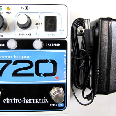 Used Electro-Harmonix EHX 720 Stereo Recording Looper Guitar Effects Pedal! image 1