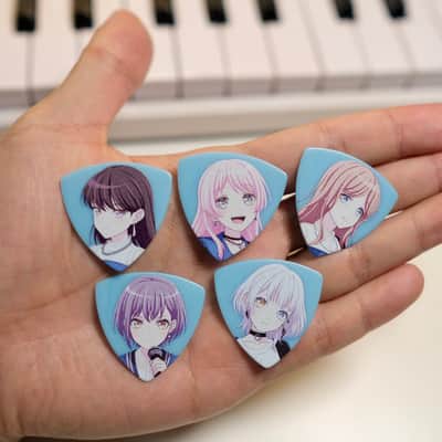 ESP BanGDream MyGO!!! Guitar Pick Set 5pcs Made in Japan image 3