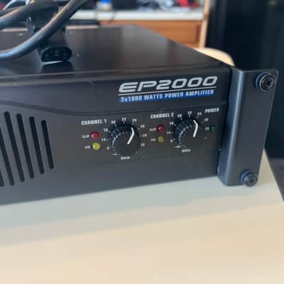Behringer Europower EP2000 2000-Watt Stereo Power Amp with IEC power cable & rack mount bolts/washers image 4