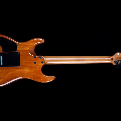 Jet JS-1000 Vulcano 1000 Series Mahogany Solid Flamed Maple Top Body Canadian Roasted Maple Neck 6-String Electric Guitar image 4