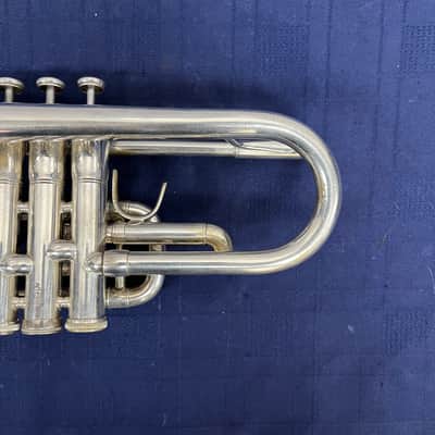 Used Andreas Eastman Silver Bb Cornet with Gard Gig Bag Just Serviced image 11