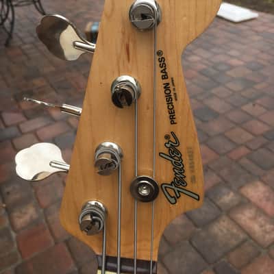 Fender Medium Scale 32 inch MIJ Japanese Precision Bass-1988 -Gig Bag/Original Paperwork image 7