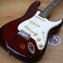 2025 Fender Player II Stratocaster (Transparent Cherry Burst)