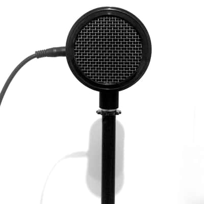 The Gleamer. Lo-Fi Tin Can Microphone with Integral Mic Stand Mount. image 2