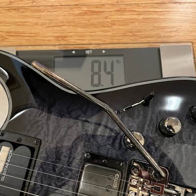 Schecter Hellraiser Hybrid C-1 FR S Sustainiac 2016 - 2021 Trans Black Burst image 9