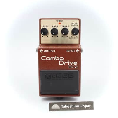 Boss BC-2 Combo Drive Distortion Guitar Effect Pedal Z9A0799 image 1