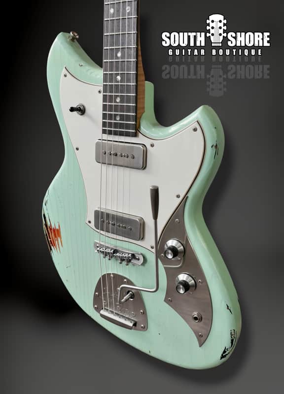 Novo Serus J Custom in Surf Green over Sunburst (Authorized Dealer) image 1