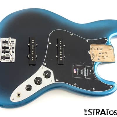 Fender American Professional II Jazz J Bass LOADED BODY V-Mod II Dark Night image 1