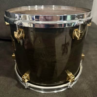 Yamaha Maple Custom 10x12 Tom - Transparent Black Maple image 5