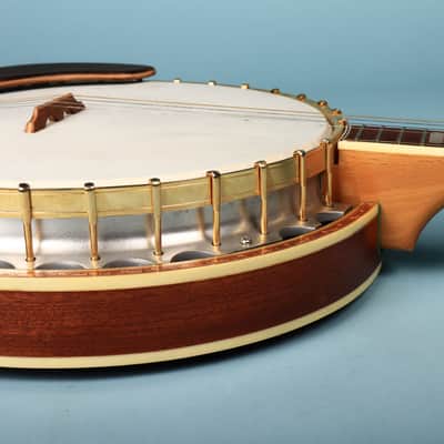 Crown Kent Vintage 4 String Banjo with Block Inlays MIJ Japan image 11