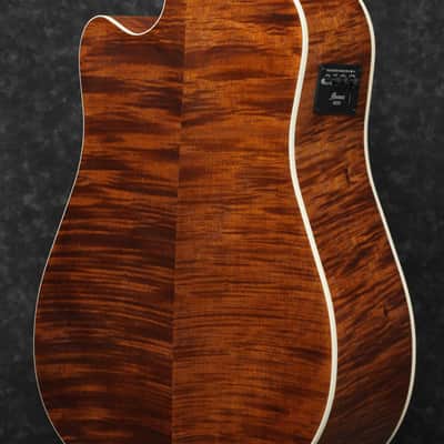 Ibanez AW417CE-OPS Artwood AW Acoustic Guitar 6-String - Open Pore Semi Gloss image 3