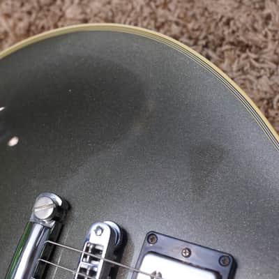 Video! 1986 Gibson Les Paul Custom Charcoal Metallic / Gun Metal Grey image 10