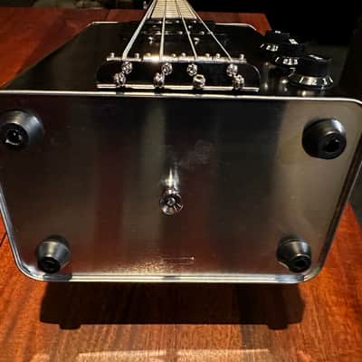 Bohemian Guitars "Boho" Oil Can Bass - Matte Black image 10