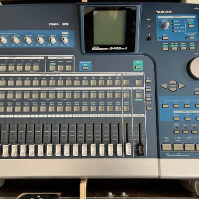 TASCAM 2488 MKII portastudio digital CD rw 24 tracks recorder+ flight case image 2