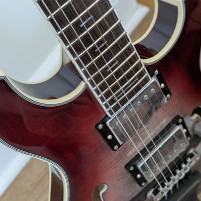 Firefly Pegasus Hollow-Body 2026 - *RARE* Flamed Maple Cherry Burst image 7