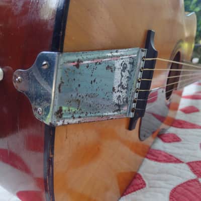 Vintage Kay Silvertone Model 319.12089 Acoustic Parlor Guitar image 10
