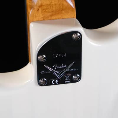 Used Fender American Custom Shop Stratocaster Electric Guitar - Aged White Blonde image 9