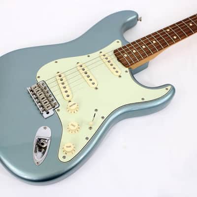 2019 Fender Vintera '60s Stratocaster with Pau Ferro Fretboard - Ice Blue Metallic image 1